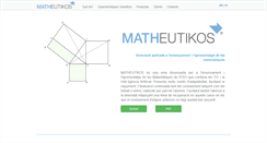 Desktop Screenshot of matheutikos.com